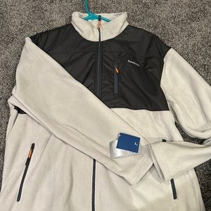 Reebok micro fleece jacket.